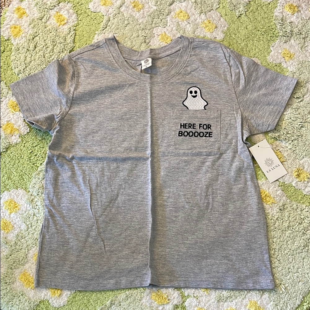 La Luna Gray Ghost T-Shirt by La Luna